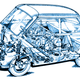 Illustration for article titled Startup Proposes Radical New Vertical EV Battery Packaging But I'm Not Sure I'm Sold